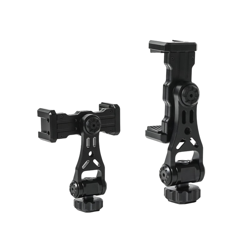 Dual Cold-Shoe Phone Clamp