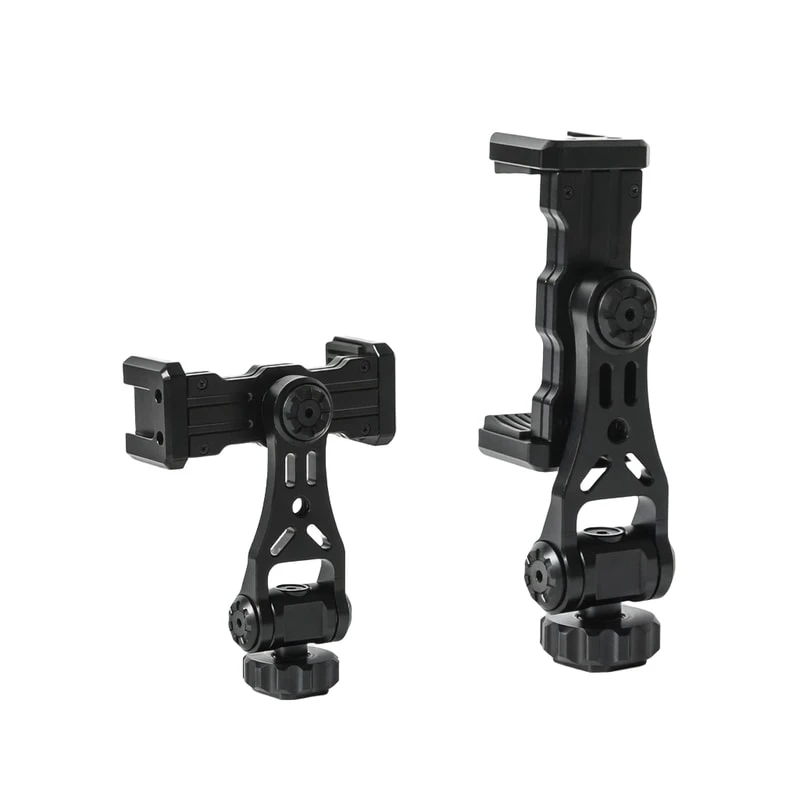 Dual Cold-Shoe Phone Clamp