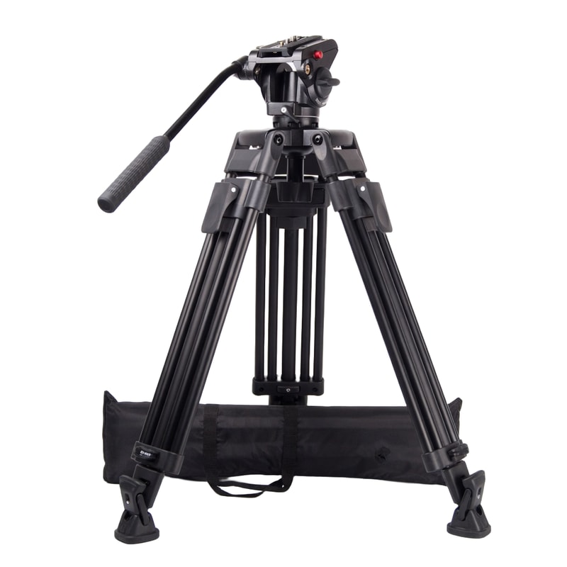 Professional Video Tripod with Fluid Head