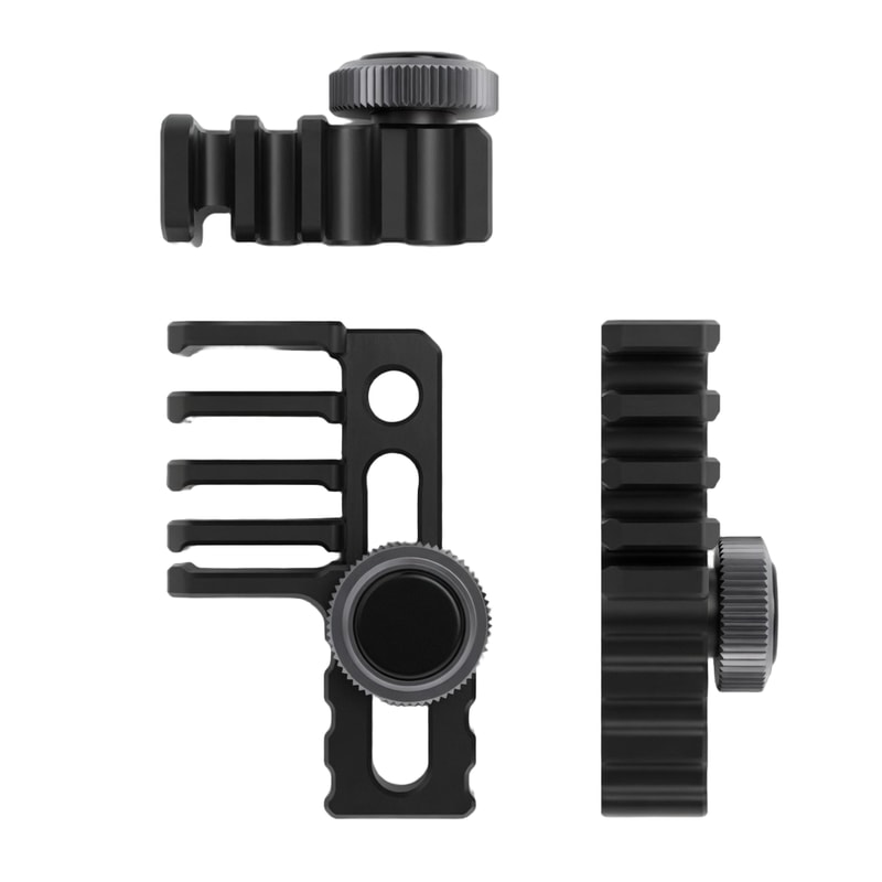Comb-style HDMI cable strain-relief clamp