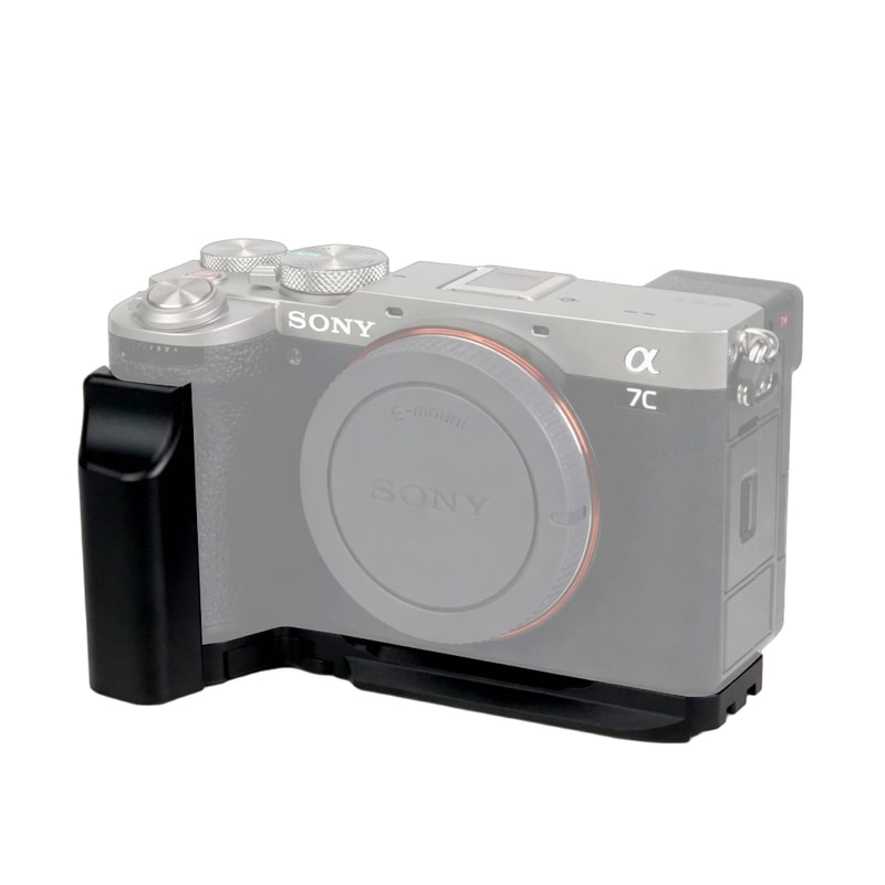 Integrated side grip for Sony A7C2 or A7CR